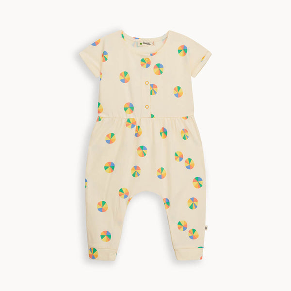 Organic Baby Toddler Jumpsuit Parasol,  by bonniemob